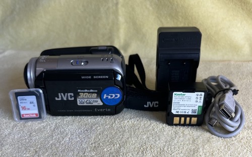 Jvc everio mg77u 30gb - jvc,